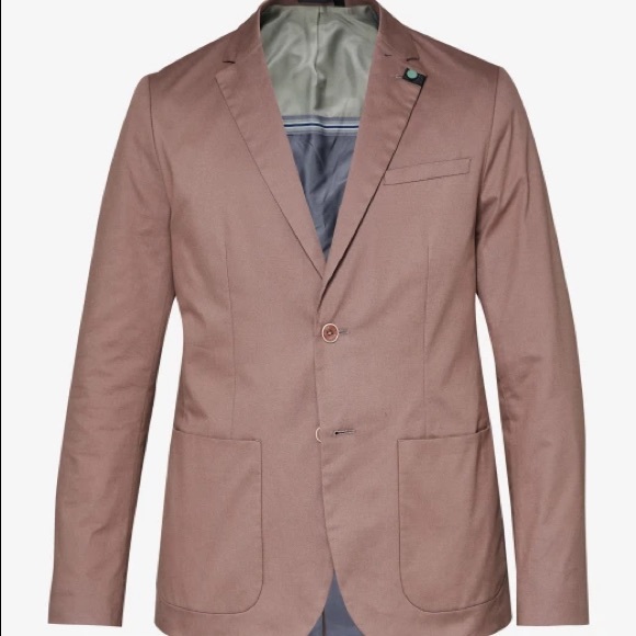 NWT Ted Baker CLIFORD Piece dyed cotton blazer XL - Picture 14 of 16